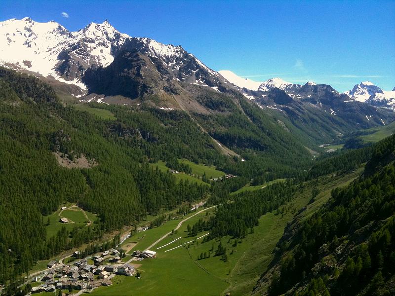 gran paradiso veduta